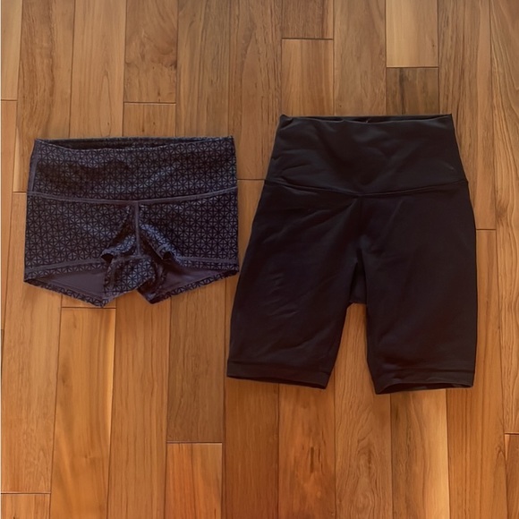 Lululemon biker shorts and short shorts - Picture 2 of 2